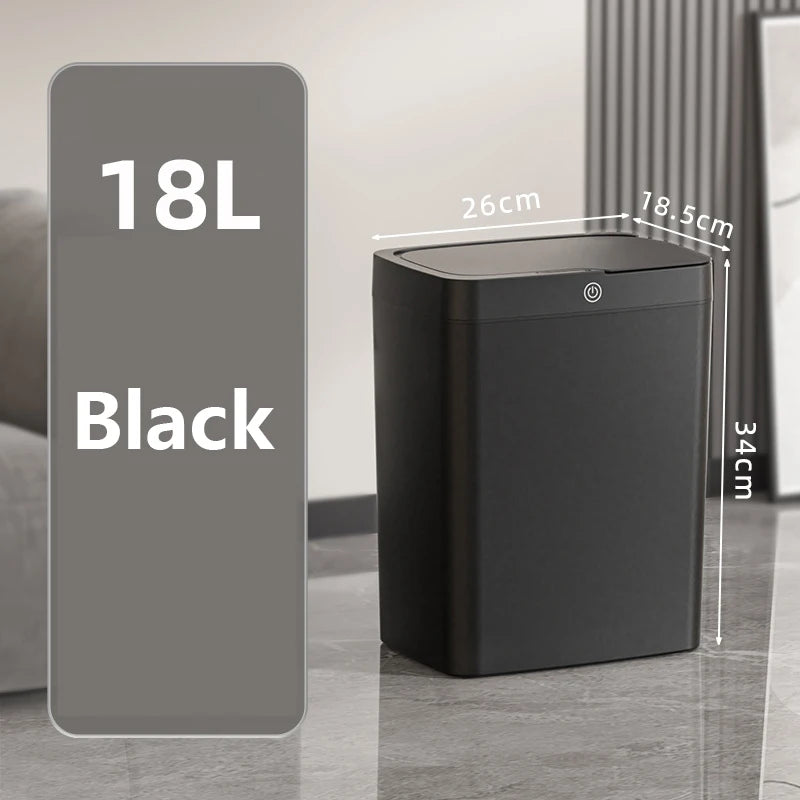 18L Smart Sensor Trash Can – Waterproof