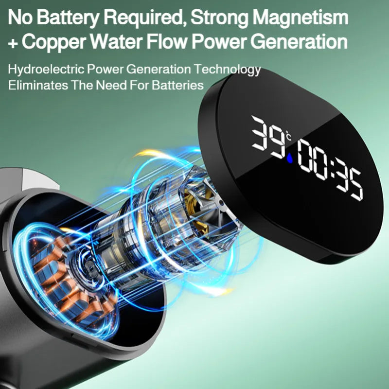 Smart Shower Head With Temperature Display Bath Thermometer Real Time Monitor Safe Anti Scald Water Saving Shower Accessories