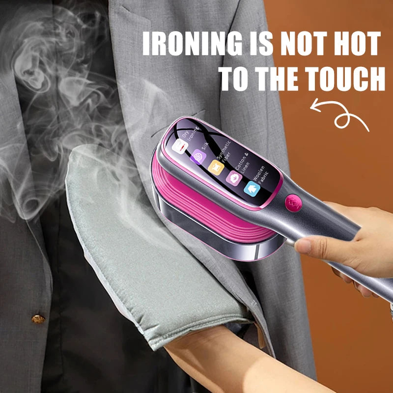 Handheld Steam Iron with Mini Ironing Board