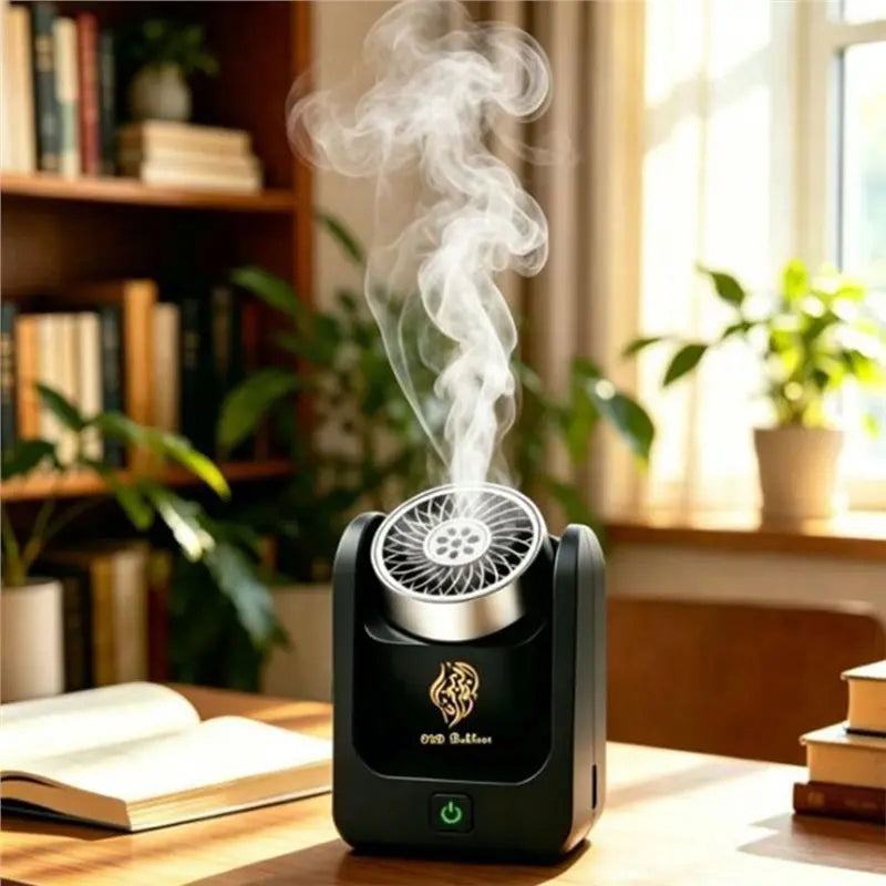 A25F Rotating Electric Bakhoor Burner for Car & Home