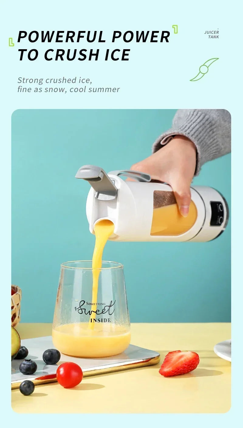 Portable Blender 450ml – 8 Blades
