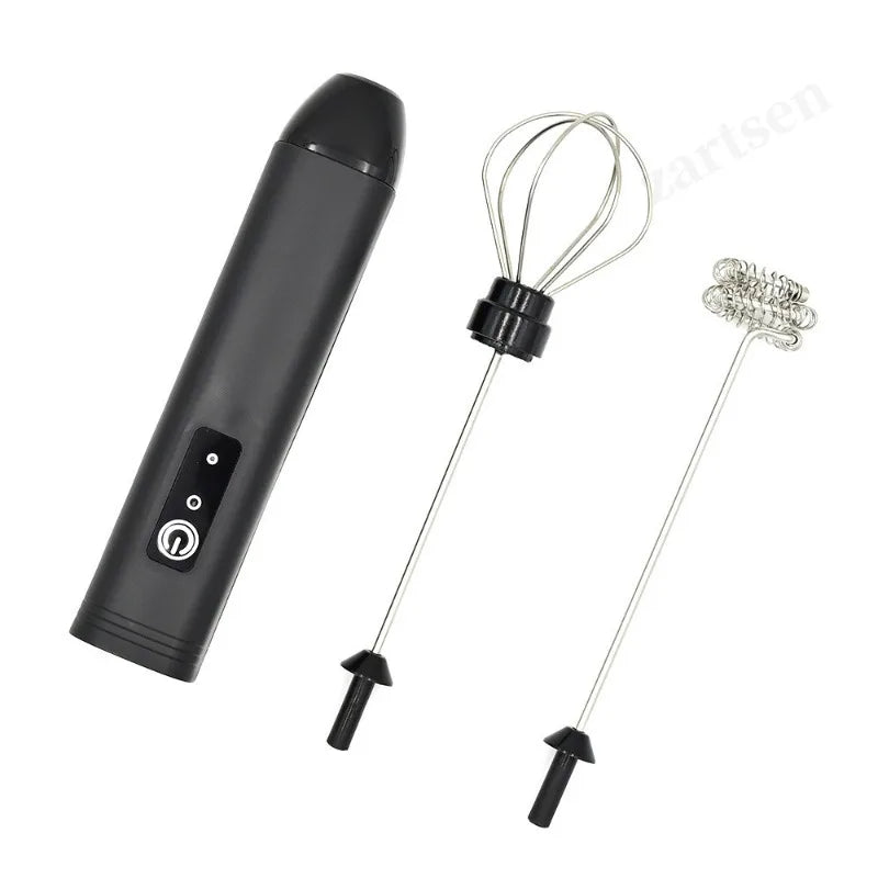 2-in-1 Rechargeable Milk Frother & Mini Whisk