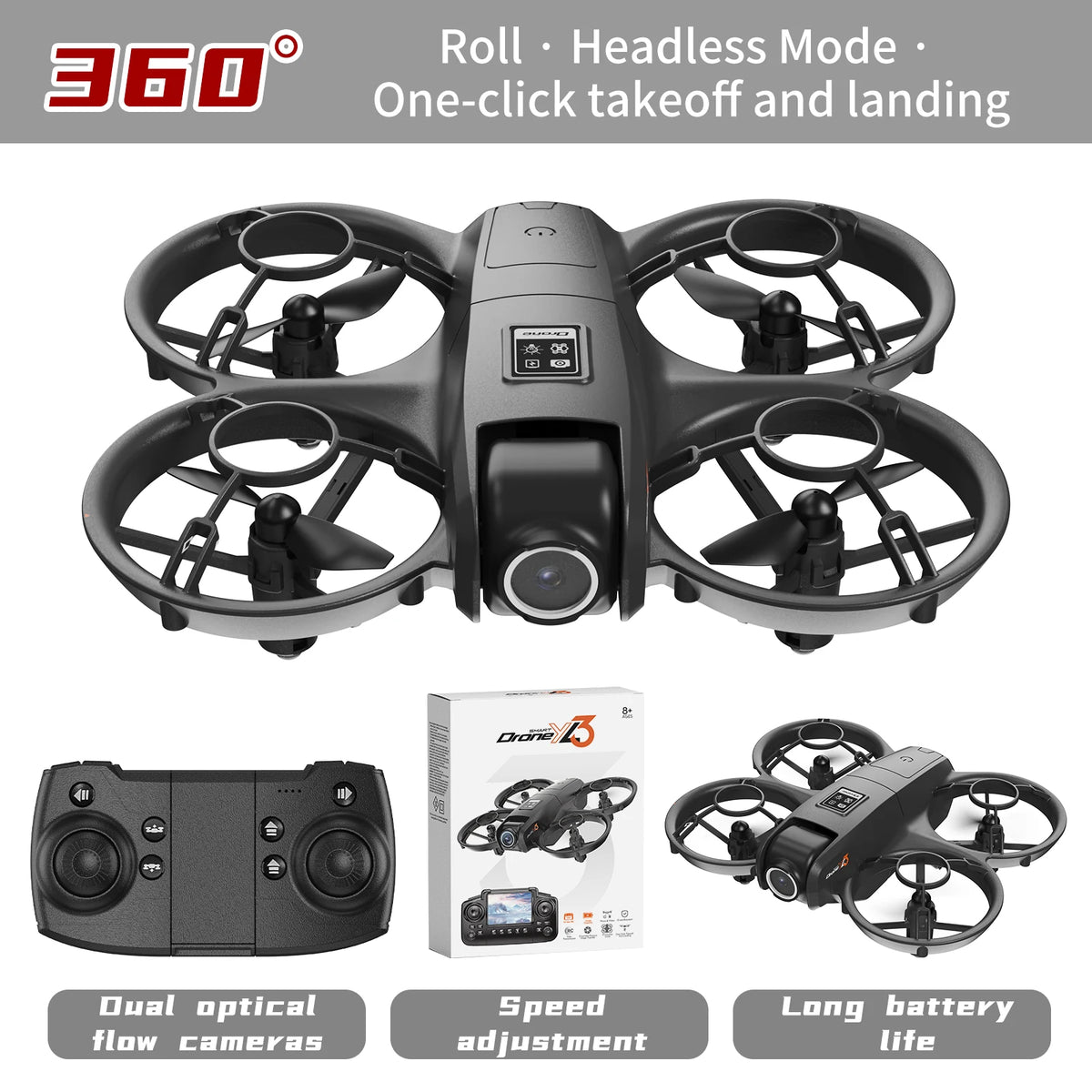 LY3 Drone with Dual Camera & 50X Zoom