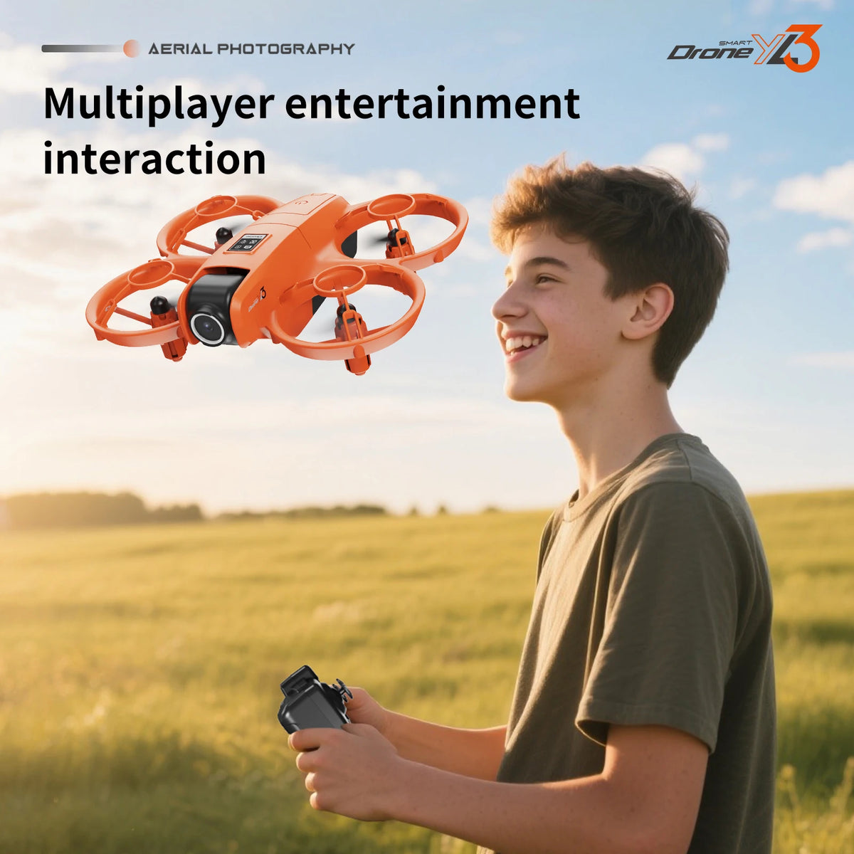 LY3 Drone with Dual Camera & 50X Zoom