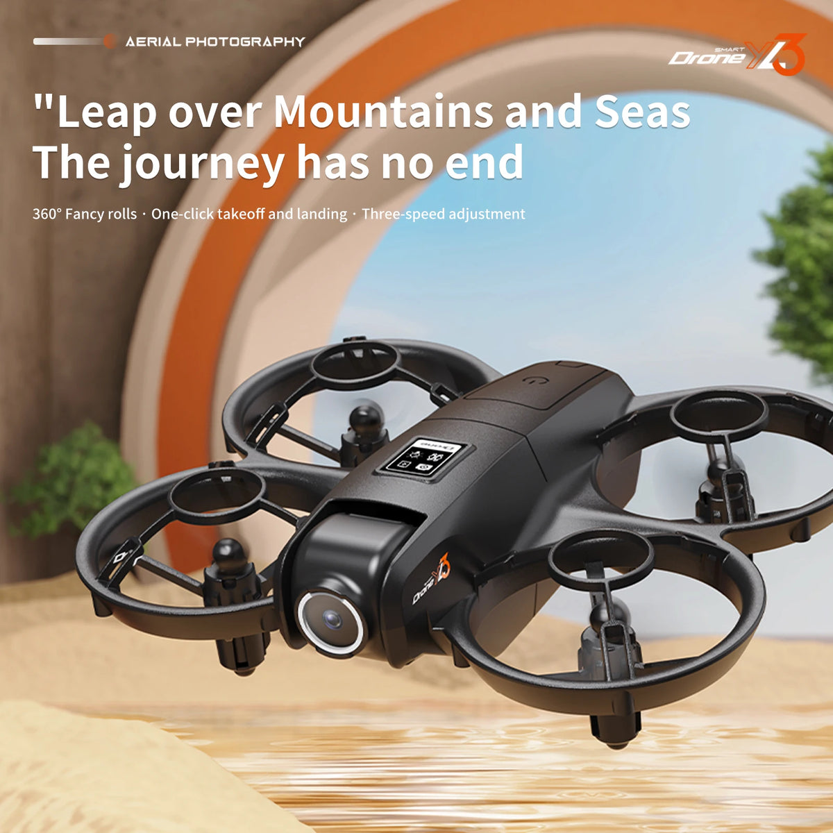 LY3 Drone with Dual Camera & 50X Zoom