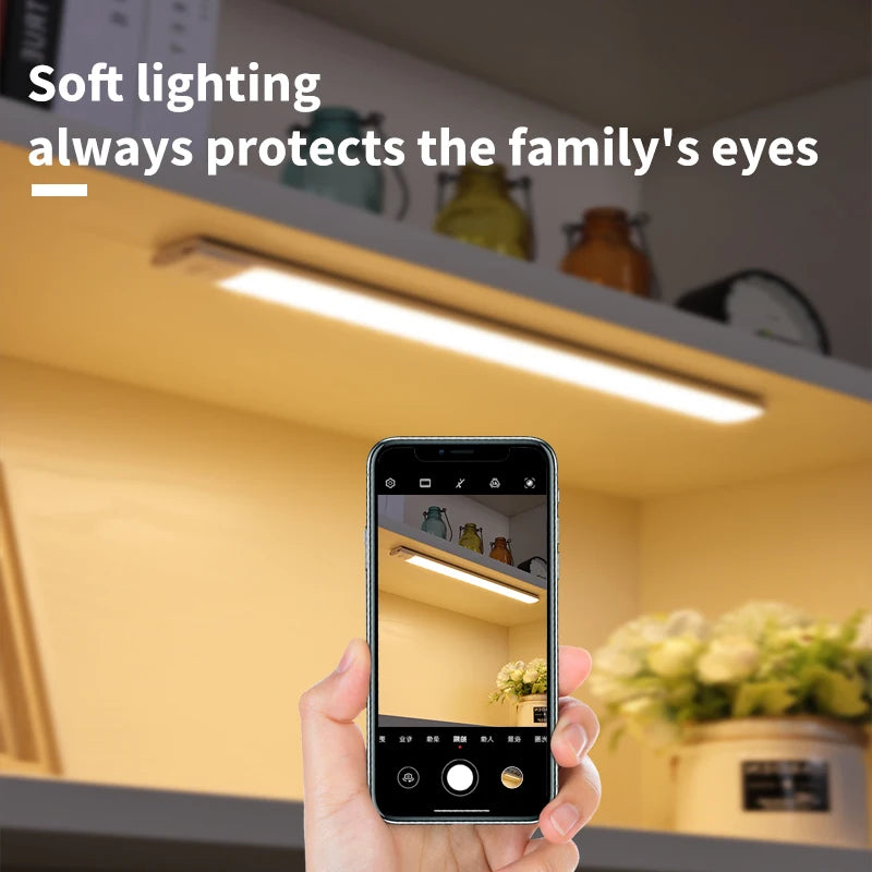 3-Color Motion Sensor Cabinet Light – 10 to 50cm