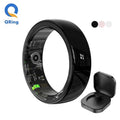 Smart Ring For Men Women With Charging Case,Couple Space Interaction,Health and Sleep Monitor,Multi Sport Mode,5ATM Waterproof