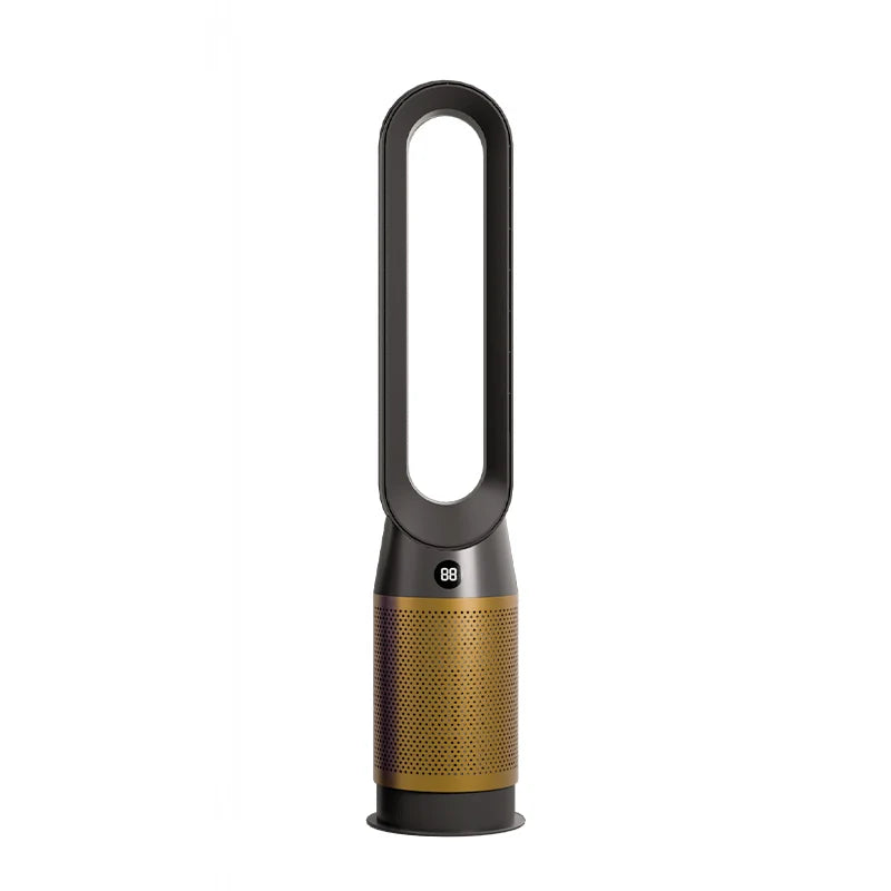 3-in-1 Bladeless Tower Fan: Cooler, Heater & Purifier