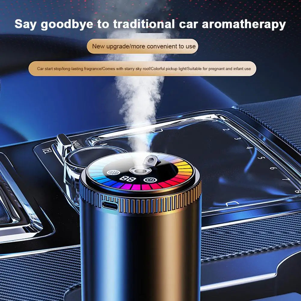 Smart Car Air Freshener with Starry Light