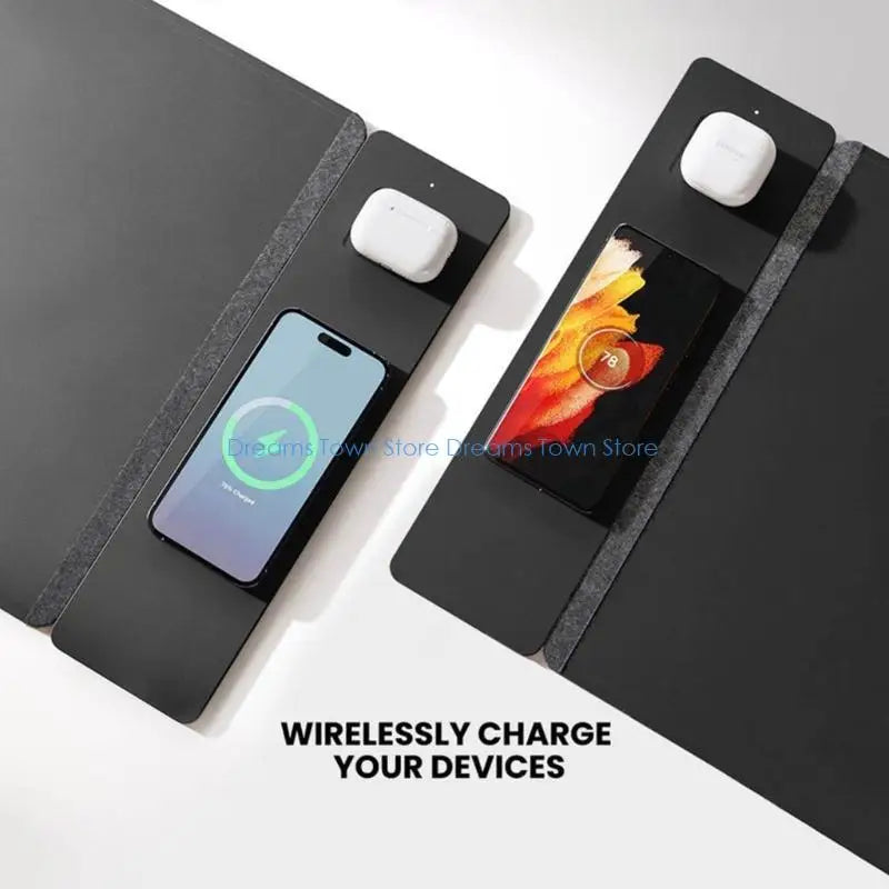 Gaming Mouse Pad with 15W Wireless Charger – HX6A