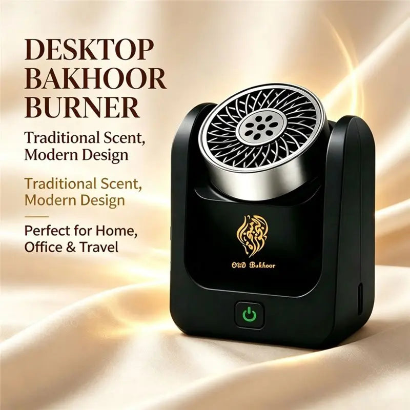 A25F Rotating Electric Bakhoor Burner for Car & Home
