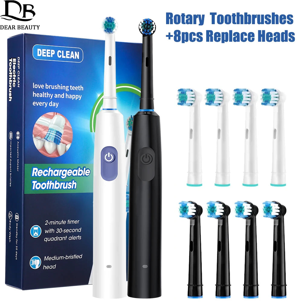 Smart Rotating Electric Toothbrush – 5 Modes