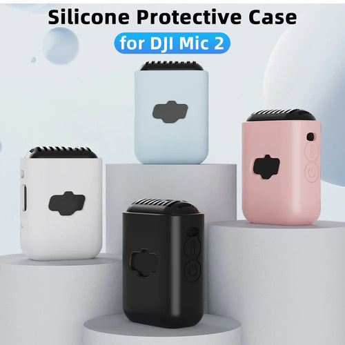 1PCS Silicone Wireless Microphone Dust Cover Protective Cover Accessories For DJI Mic2 Sports Camera Transmitter Anti Drop
