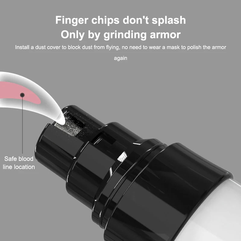 Silent Rechargeable Pet Nail Grinder