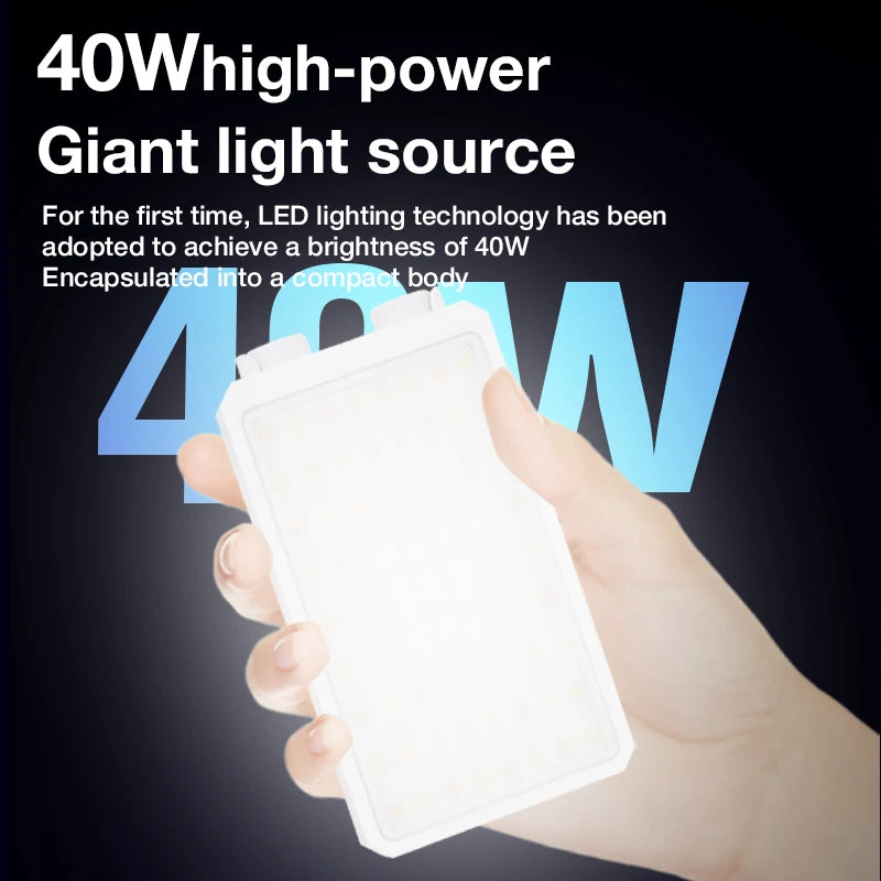 40W Pocket RGB LED Video Light