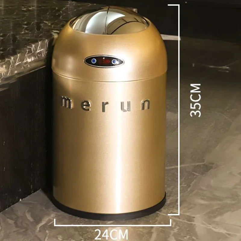 Stainless Steel Smart Sensor Trash Can