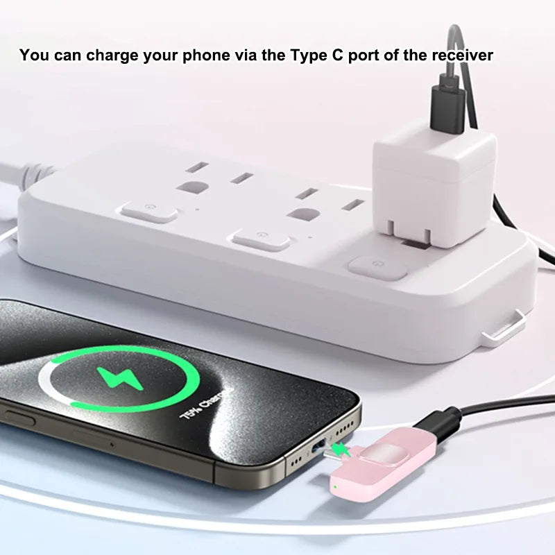 Mini Wireless Lapel Microphone for iPhone, iPad & Android