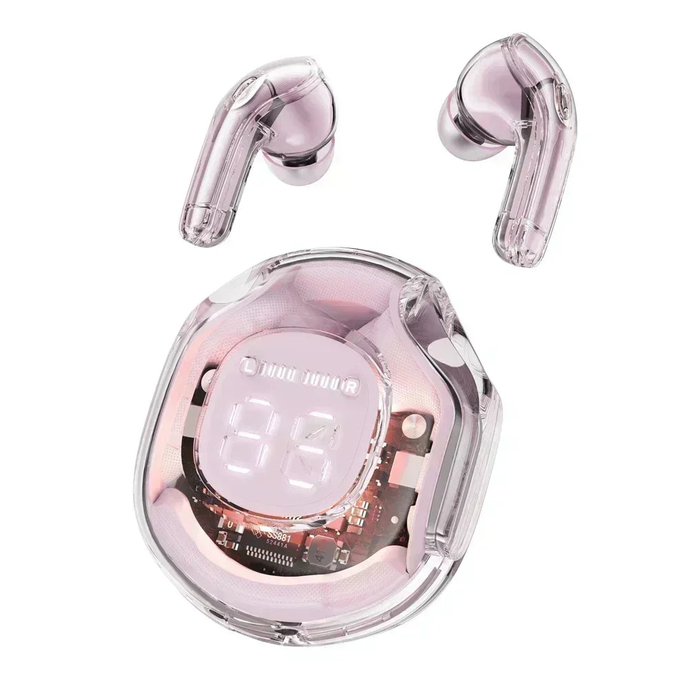Wireless Mini Earbuds LED Power Digital Display TWS Headset Stereo Sound Bluetooth-compatible 5.3 For All Smartphones