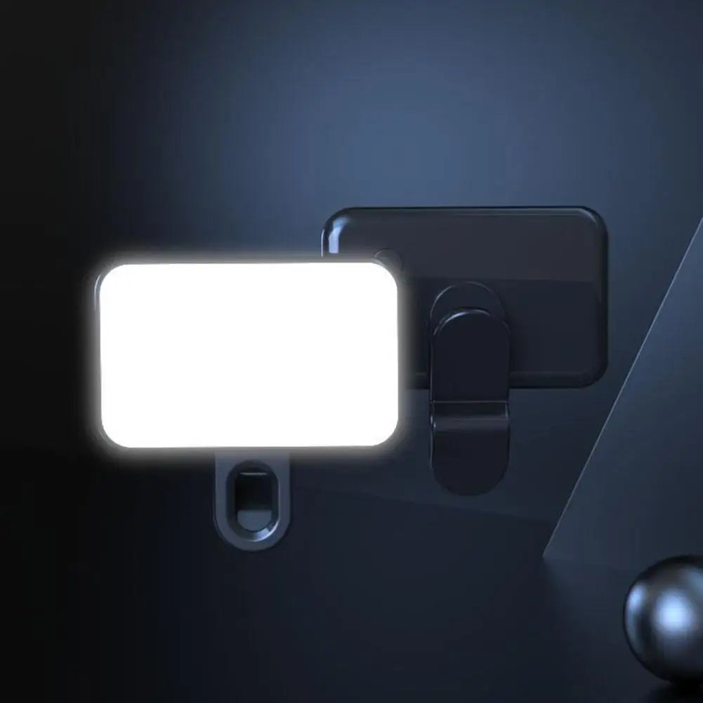 Clip-On LED Selfie Light for Phone & Laptop
