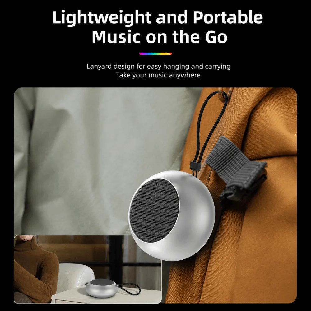 Metal Portable Bluetooth Speaker – TWS Pairing
