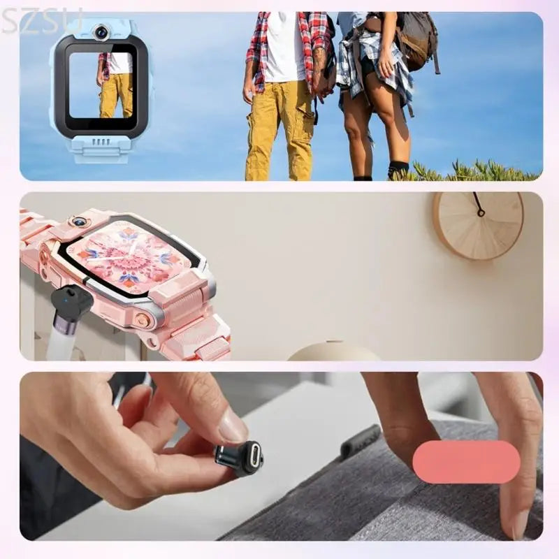 SZSU Efficient Charging Head for Children Smartwatch with Secure Connection