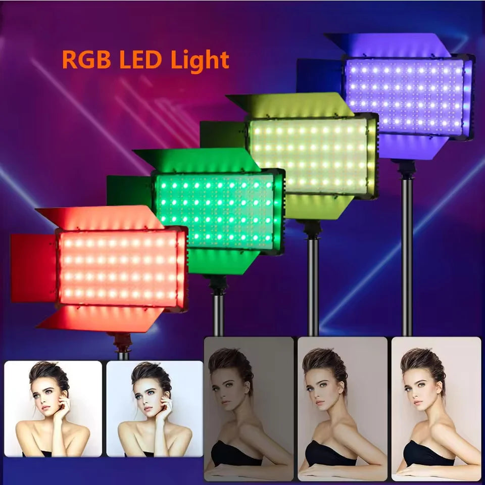 U600 / U800 RGB LED Studio Light with Tripod & Remote