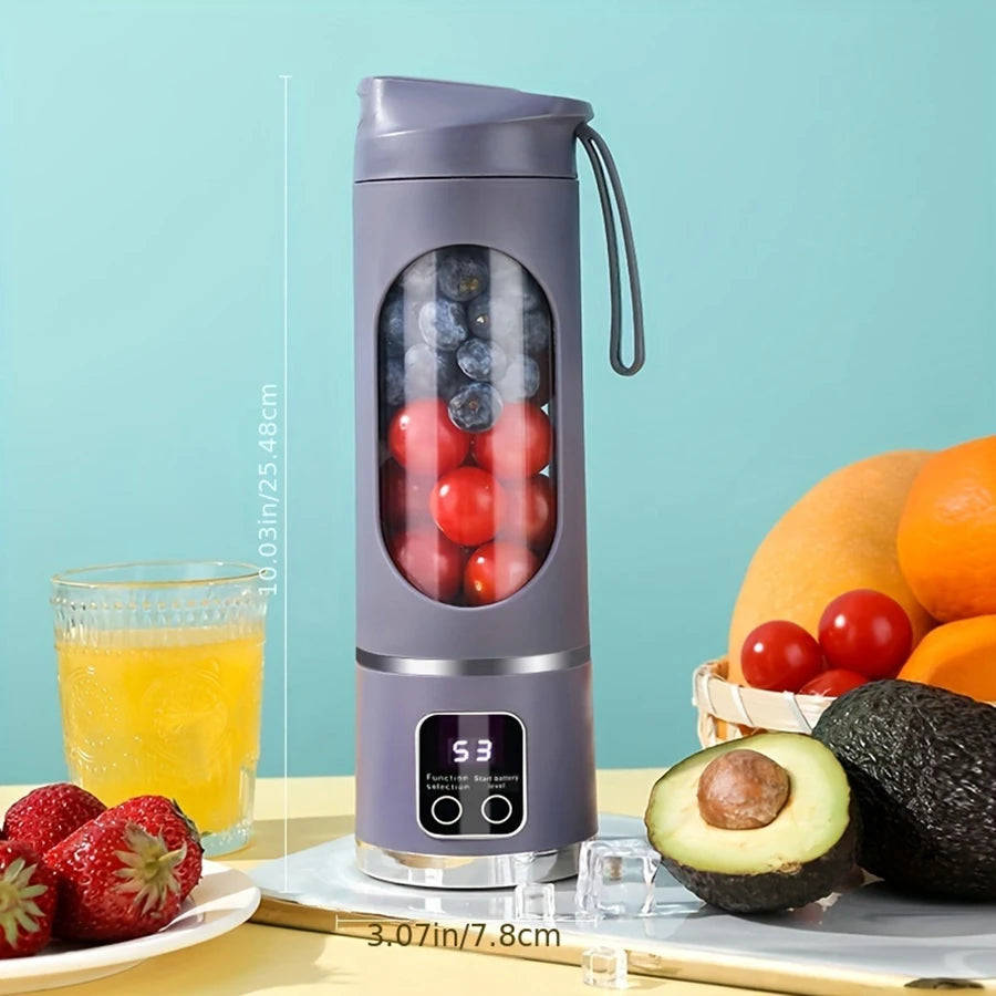 USB Mini Blender – Stainless Steel Blades