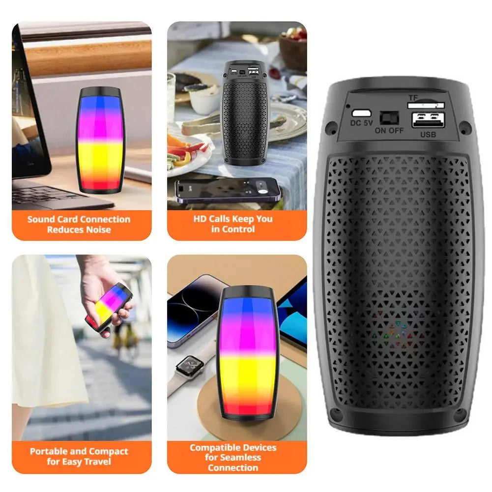 IPX7 Waterproof Bluetooth Speaker with FM Radio