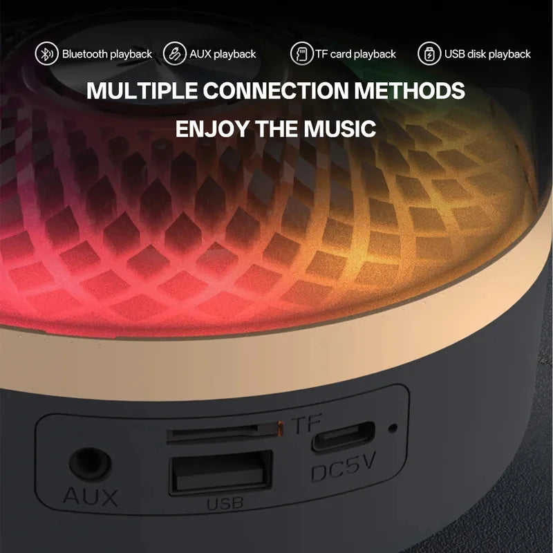 Portable Bluetooth 5.3 Soundbar with RGB Light