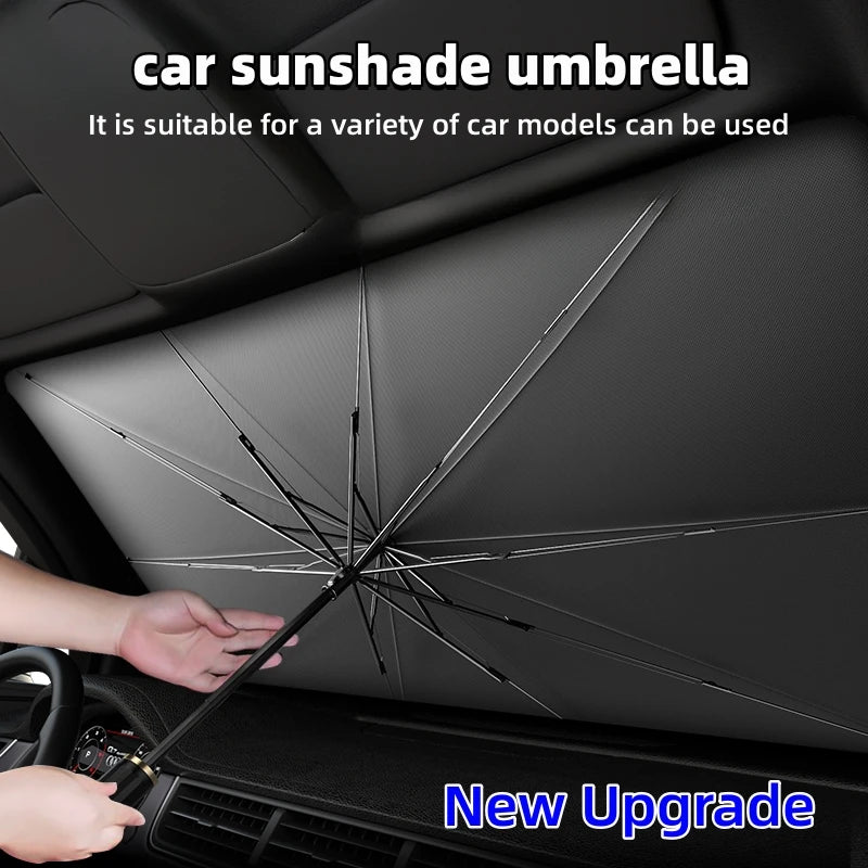 Foldable Car Windshield Sun Shade Umbrella