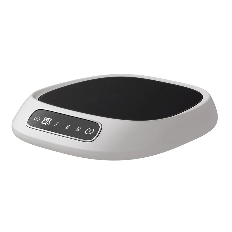 Smart Desktop Cup Warmer, Portable Beverage Heating Mat with Adjustable Temp & Automatic Shut-Down Ideal for Home and Office