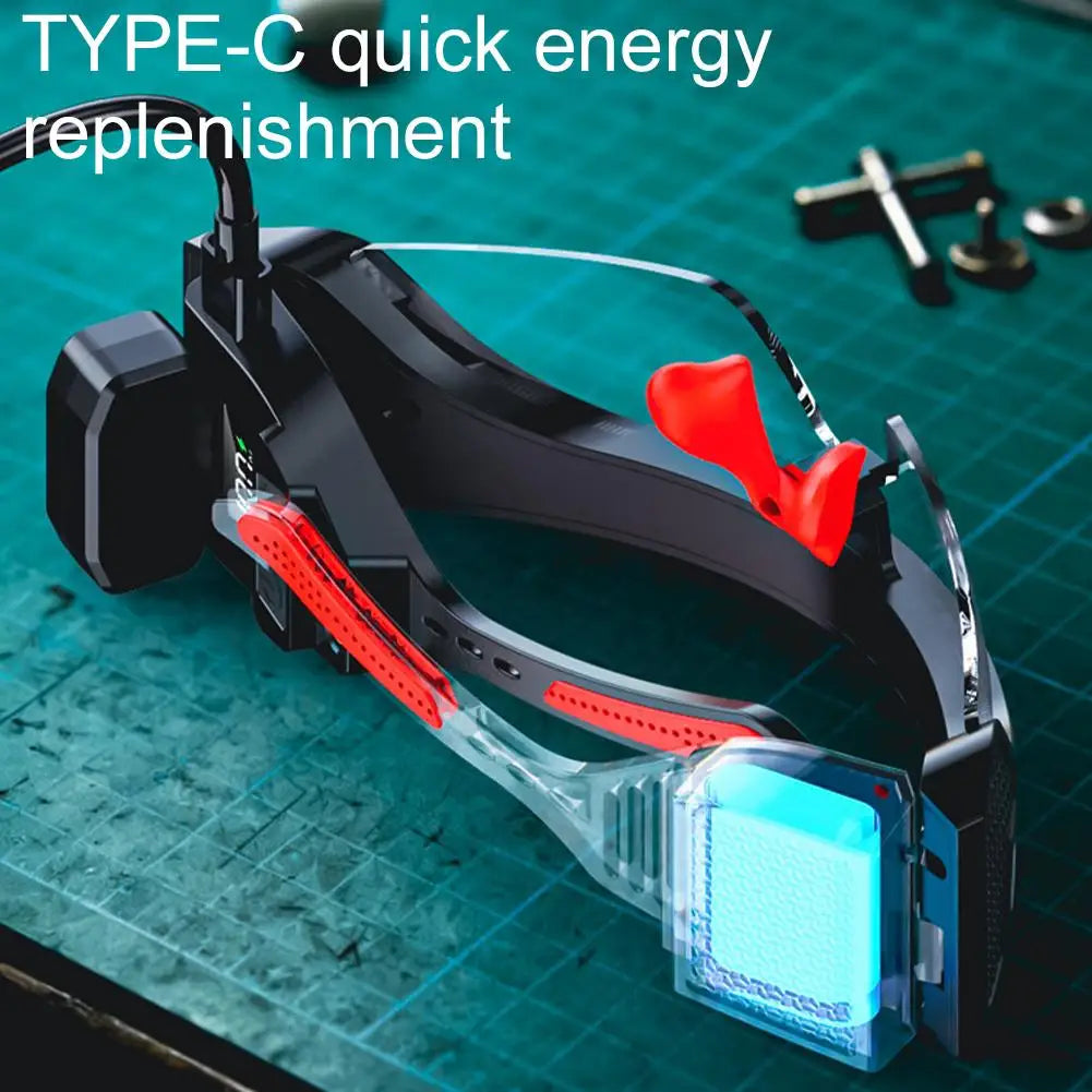 Motion Sensor LED Glasses Lamp – IPX6 Waterproof
