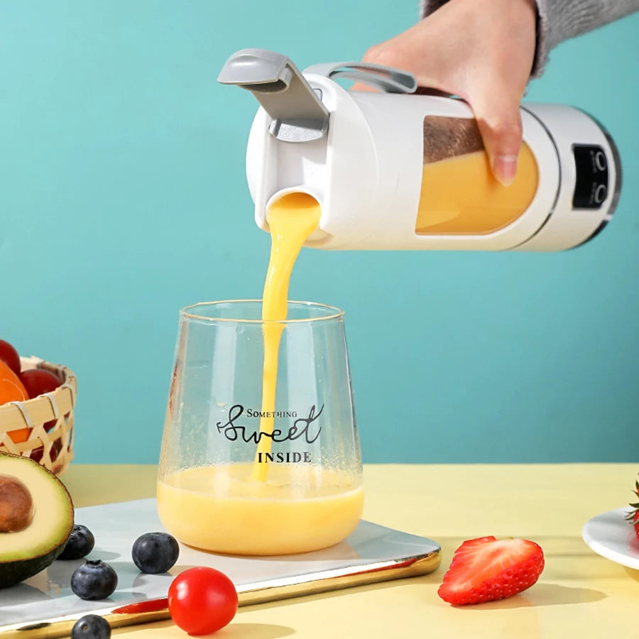 USB Mini Blender – Stainless Steel Blades