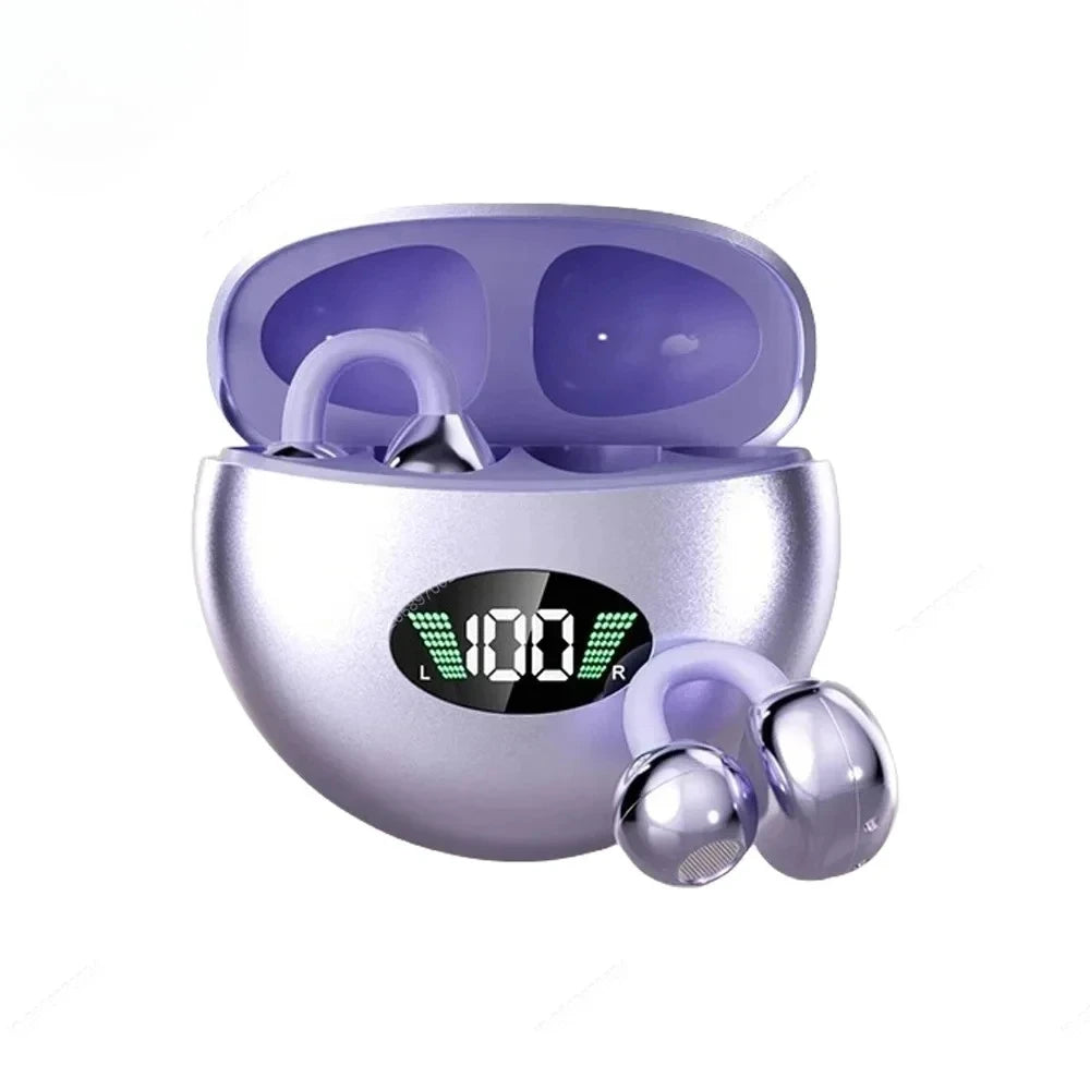 Clip-On Open-Ear Wireless Earbuds