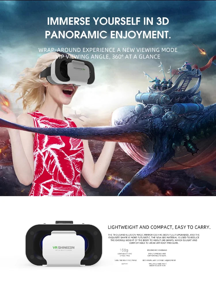3D VR Glasses for Smartphones