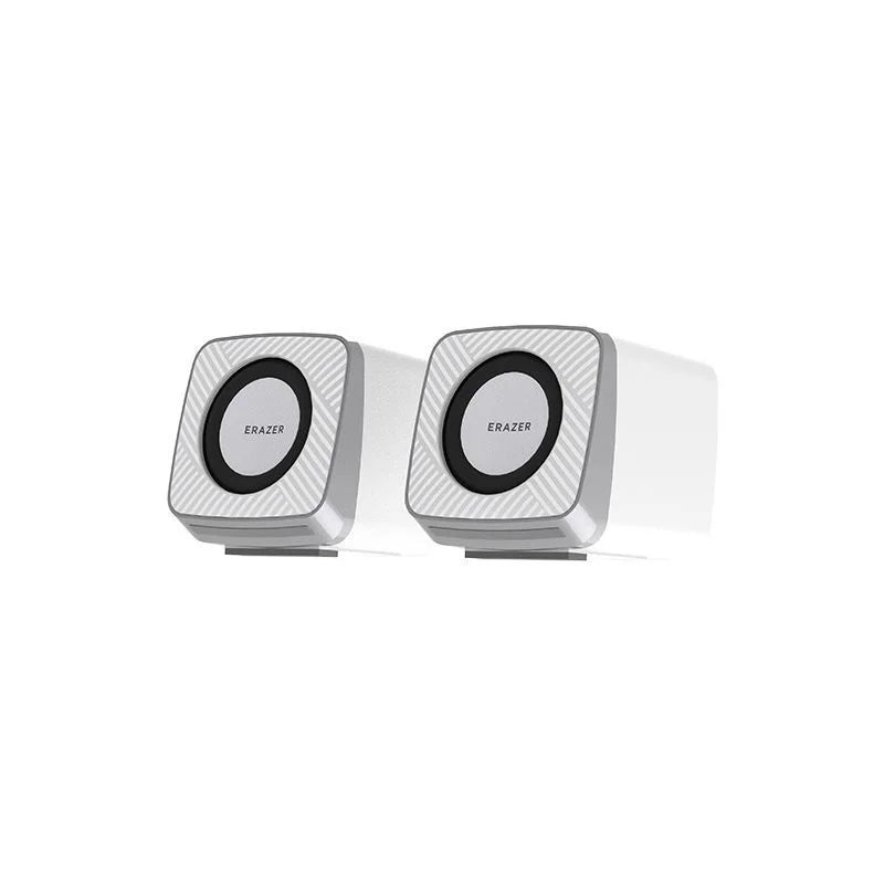 Lenovo Computer Speakers HiFi Sound Quality Desktop Audio Stereo LED Breathing Light Loudspeaker Box Dual Channel with 3.5mm/USB