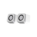 Lenovo Computer Speakers HiFi Sound Quality Desktop Audio Stereo LED Breathing Light Loudspeaker Box Dual Channel with 3.5mm/USB