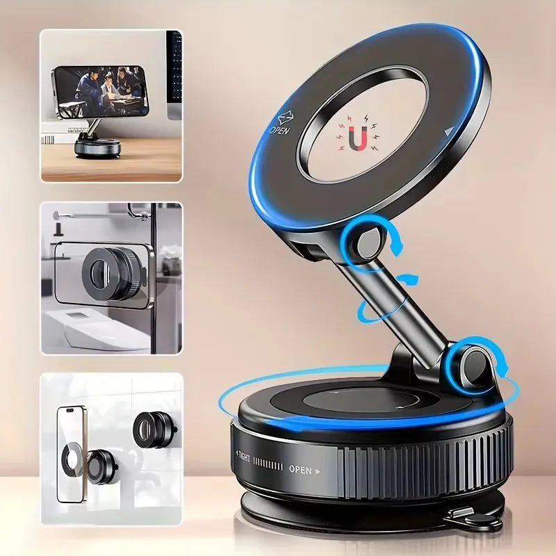 Foldable Magnetic MagSafe Phone Holder – 360°