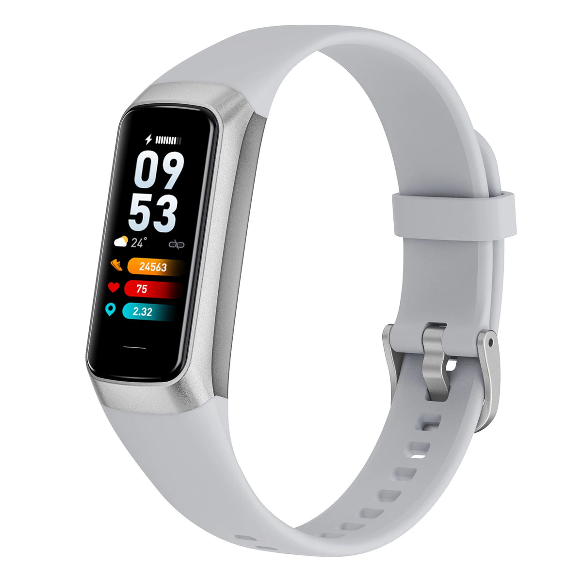 AMOLED Smartwatch with Health & Fitness Tracking