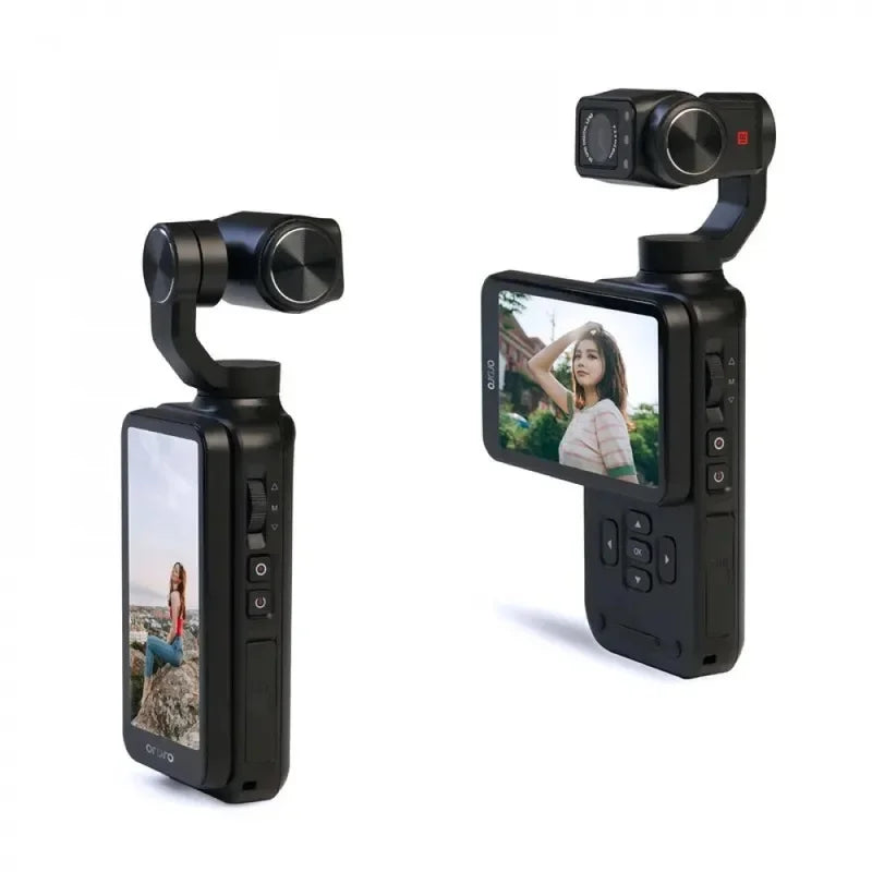 4K Pocket Action Camera with 3-Axis Gimbal
