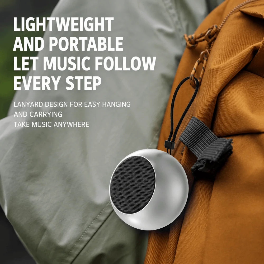 Metal Portable Bluetooth Speaker – TWS Pairing