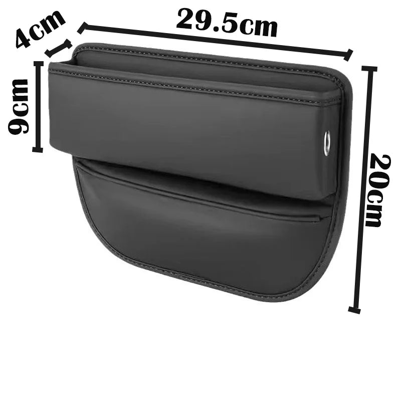 PU Leather Car Seat Gap Storage Box