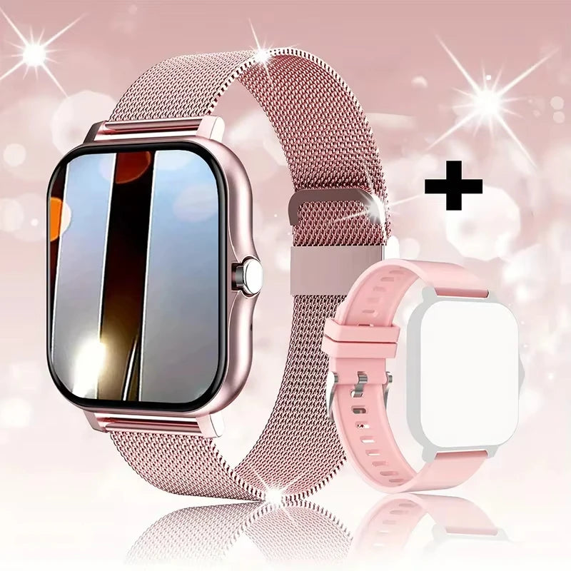 LAXASFIT Full Touch Smartwatch with Bluetooth Calling