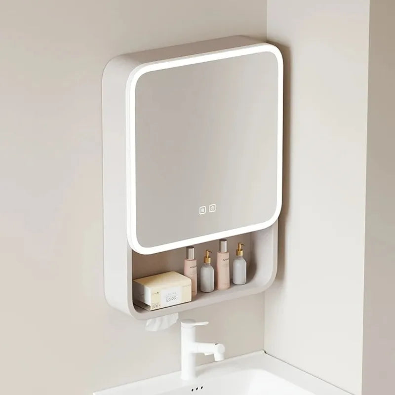 Smart LED Bathroom Mirror Cabinet – Anti-Fog