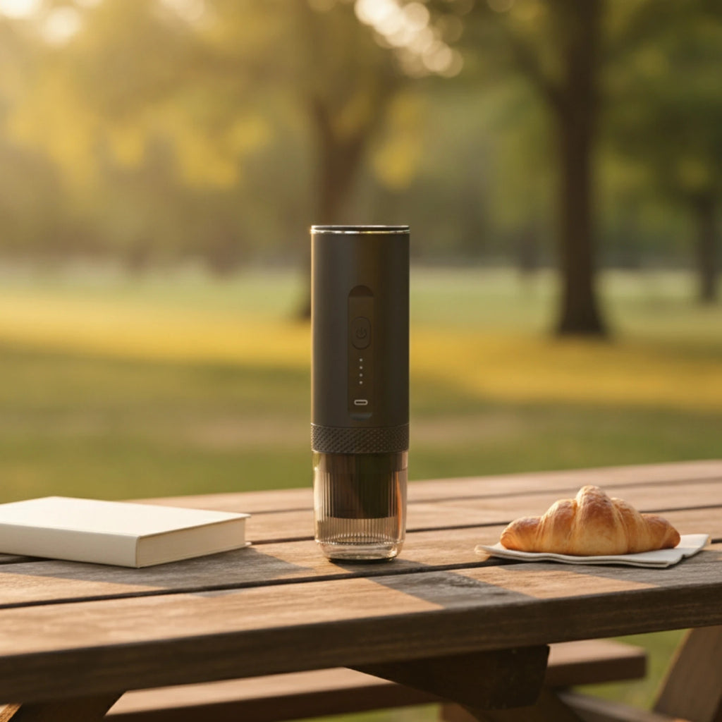 Portable Self-Heating Espresso Maker – 20 Bar