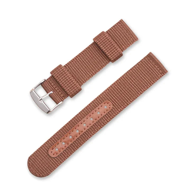 18mm 20mm 22mm 24mm Nylon Canvas Watch Band Woven Soft Belt Universal Bracelet for Men Women Sport Wrist Band