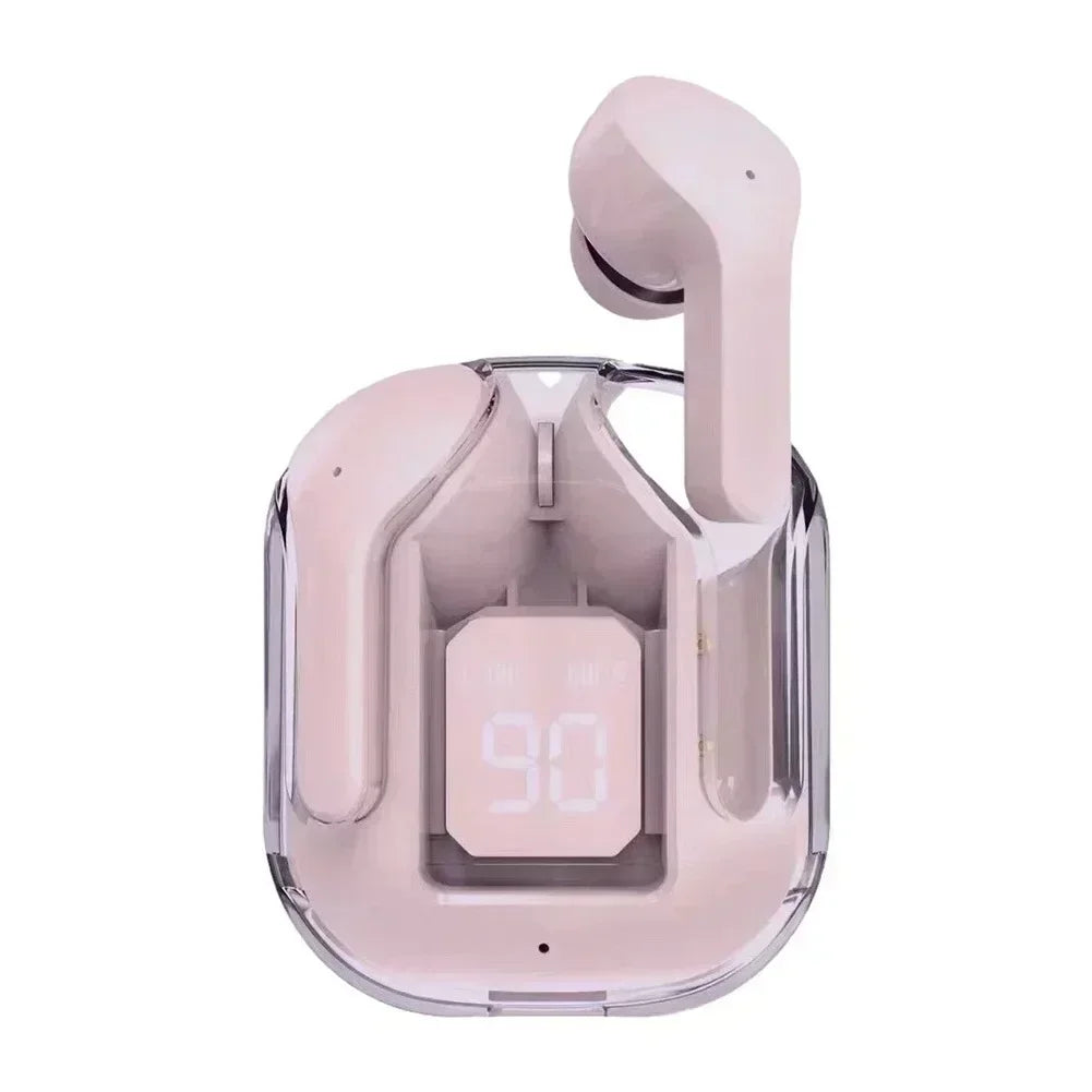 Mini LED Display Wireless Earbuds – Bluetooth 5.3