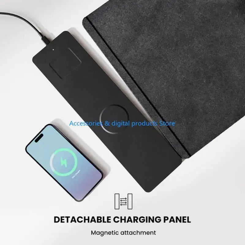 Gaming Mouse Pad with 15W Wireless Charger – 77JD
