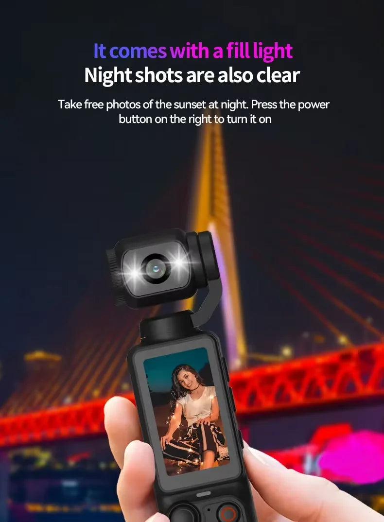 5K Vlog Camcorder with Image Stabilization
