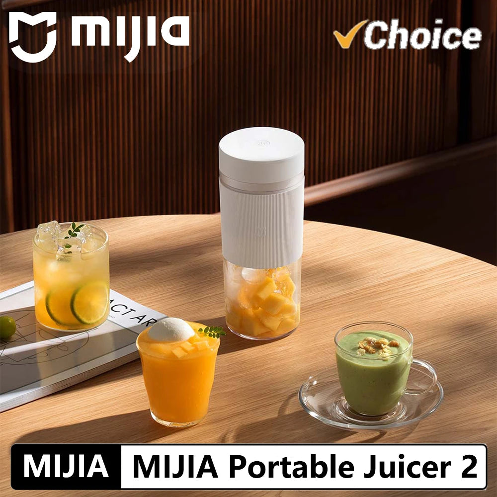 MIJIA Portable Juicer 2 – 300ml Mini Blender